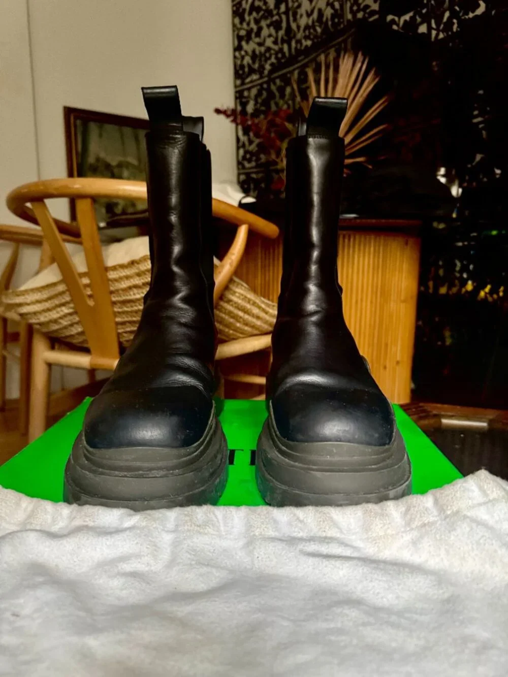 Bottega Veneta bottega Veneta Tire Boots (Size 11/44)